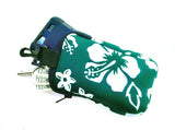 Hook On Neoprene Bags - Retro Green