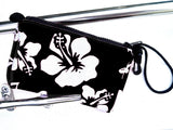 Wristlet Neoprene Bags - Retro Black
