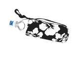 Neoprene Water Bottle Koozie 24oz - Retro Black