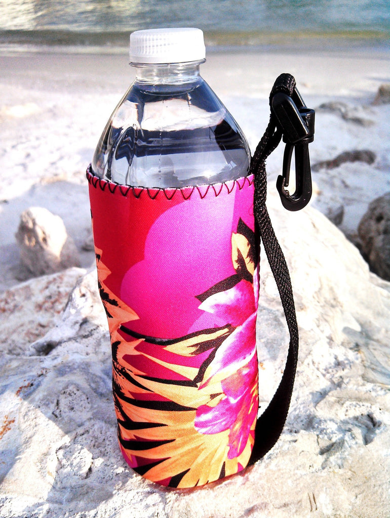 Neoprene Water Bottle Koozie 16 Ounce - Haole Pink – DeckBagZ