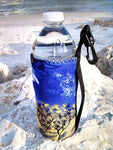 haole purple neoprene water bottle koozie