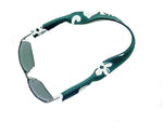 neoprene sunglass strap retro green