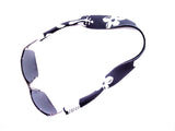 neoprene sunglass strap retro gray
