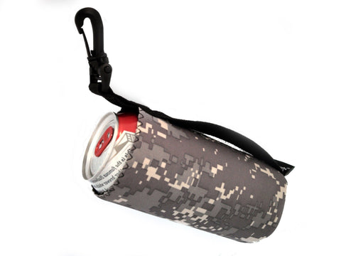 neoprene water bottle koozie tribute camo 16oz