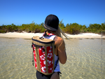 Backpack Straps - Retro Red