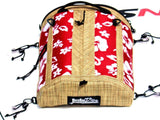 retro red sup deck bag