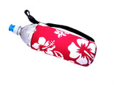 neoprene water bottle koozie 24oz retro red